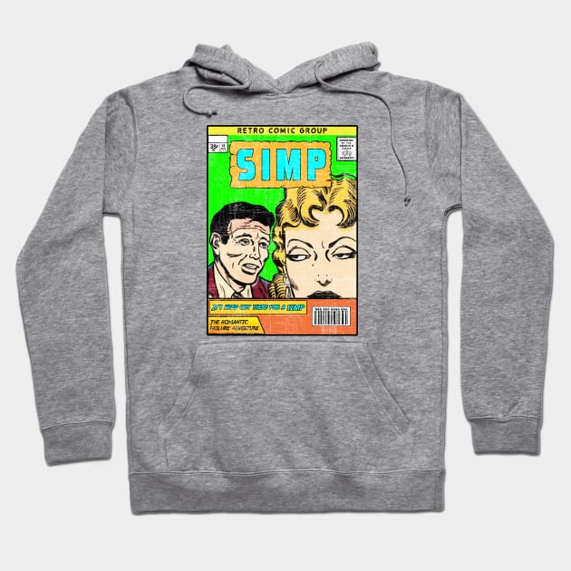 SIMP 50s COMIC Hoodie by theanomalius_merch